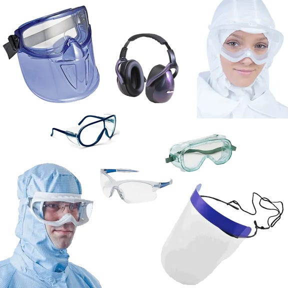 Lab Eye- Face - Head Protection 实验室的眼睛——面对头部保护
