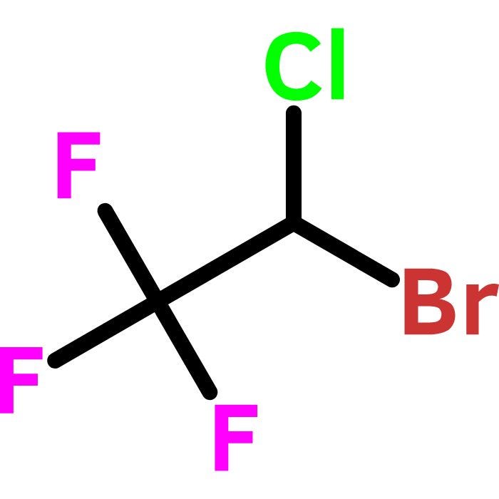 2-Bromo-2-chloro-1 1 1-trifluoroethane