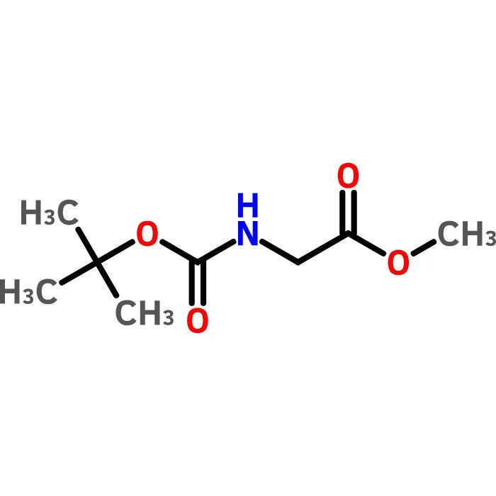 N -甘氨酸甲酯(tert-Butoxycarbonyl)